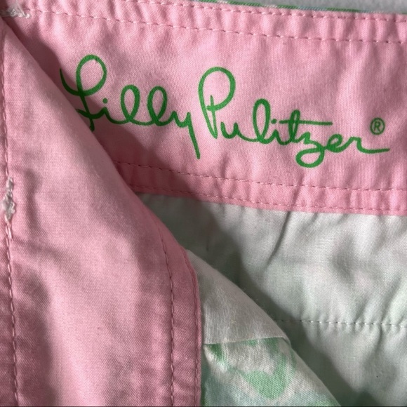 Lilly Pulitzer Callahan Shorts Green Size 00 Summer - Picture 6 of 7